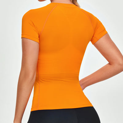 Basic Athletic T-shirt - Orange