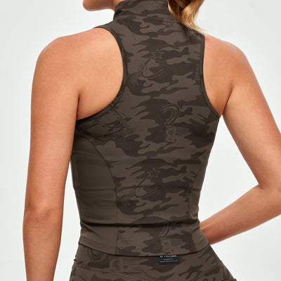 Army Abs Tank - Brown Camo