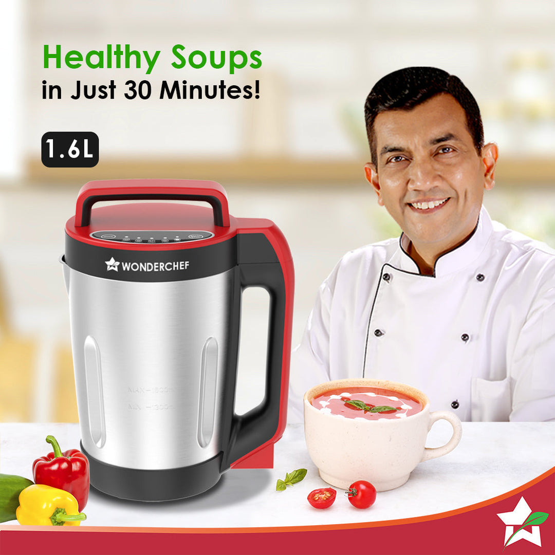 NEO Automatic Soup Maker | 1.6 Litre | 900W Heater by blacktree