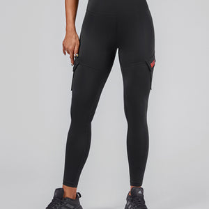 Solo Cargo Leggings - Black