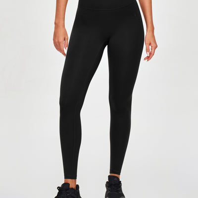 High Waisted Workout Leggings - Black