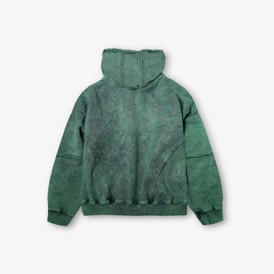 Superkicks | SIGNATURE WASHED HOODIE { DUSTY GREEN