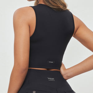 Seamless Athletic Tank - Black