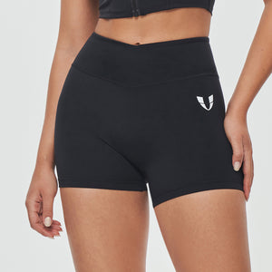 V-waist Cargo Shorts Plus - Black