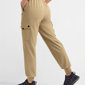 Cargo Pocket Moto leggings - Khaki
