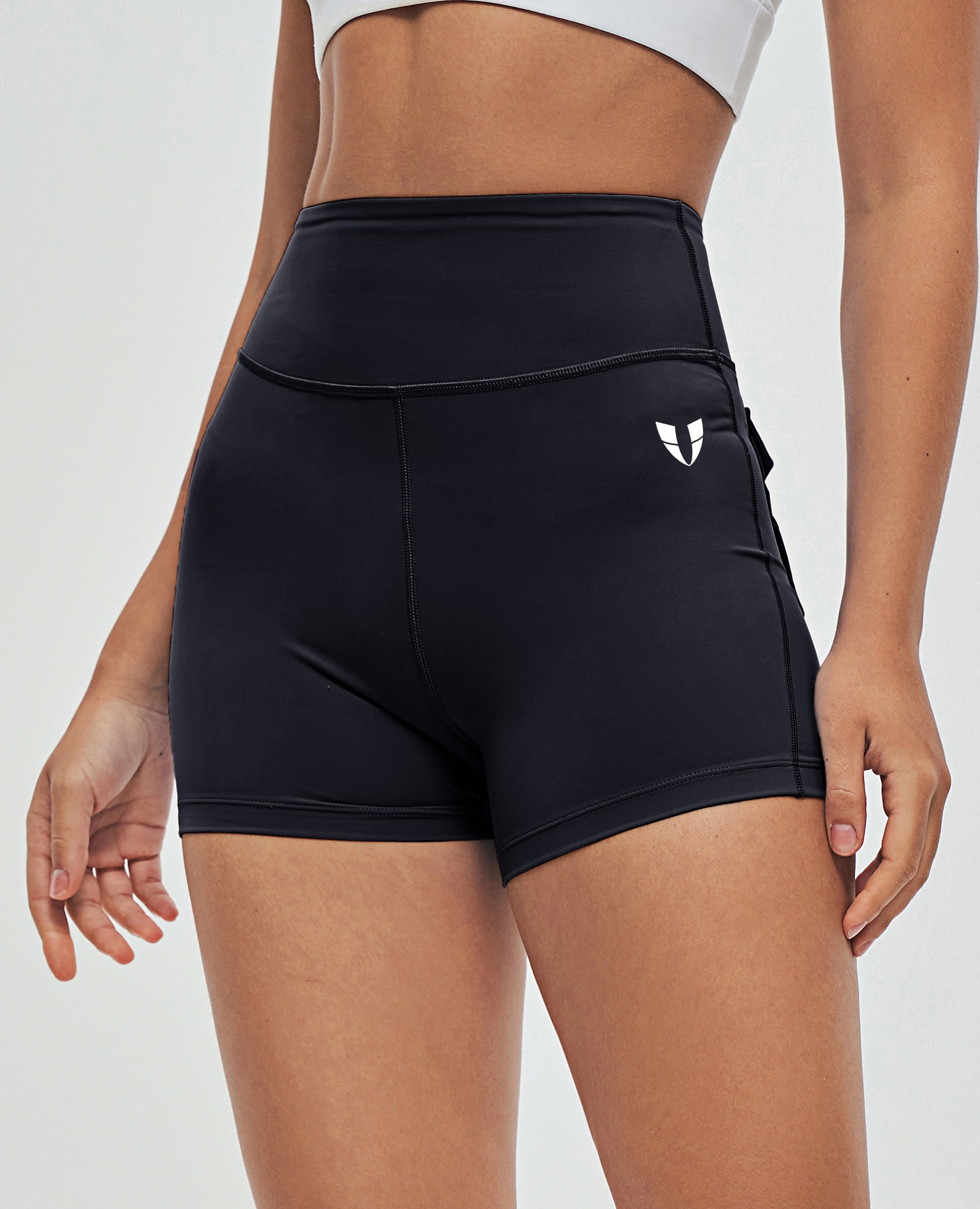 Cargo Short Shorts - Black