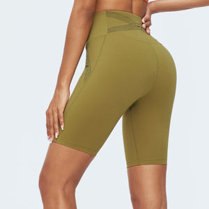 Power Cycling Shorts - Moss Green