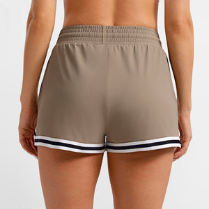 Firmabs Vivid Flow Shorts - Brown beige