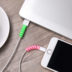 Spiral Charger Spring Cable & Wire Protector