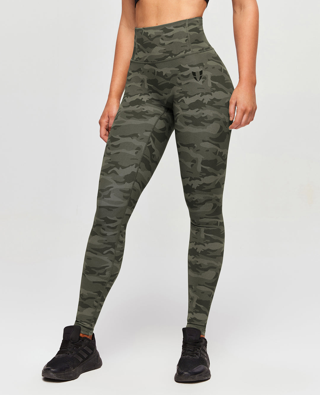 Scrunch Butt Leggings - Moss Green Camo