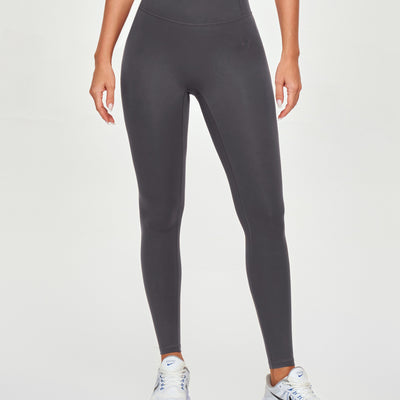 Seamless Scrunch Butt Leggings - Gray