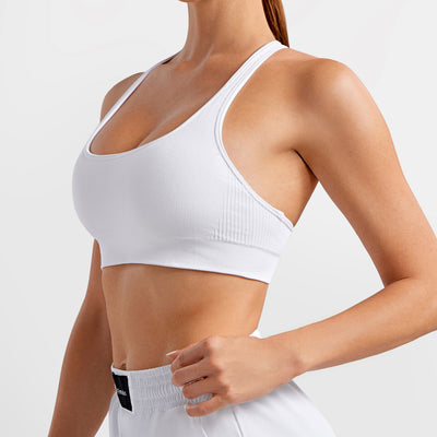Everyday Powerful Seamless Bra - White