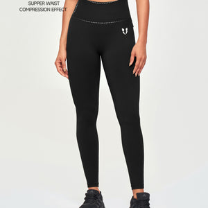 Seamless Cargo Leggings - Black