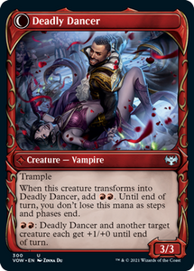 Alluring Suitor // Deadly Dancer [300] [Fang Frame Showcase] [Innistrad: Crimson Vow] [Non-Foil]