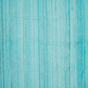 Cyan Bengal Cotton Saree With Mango Motifs