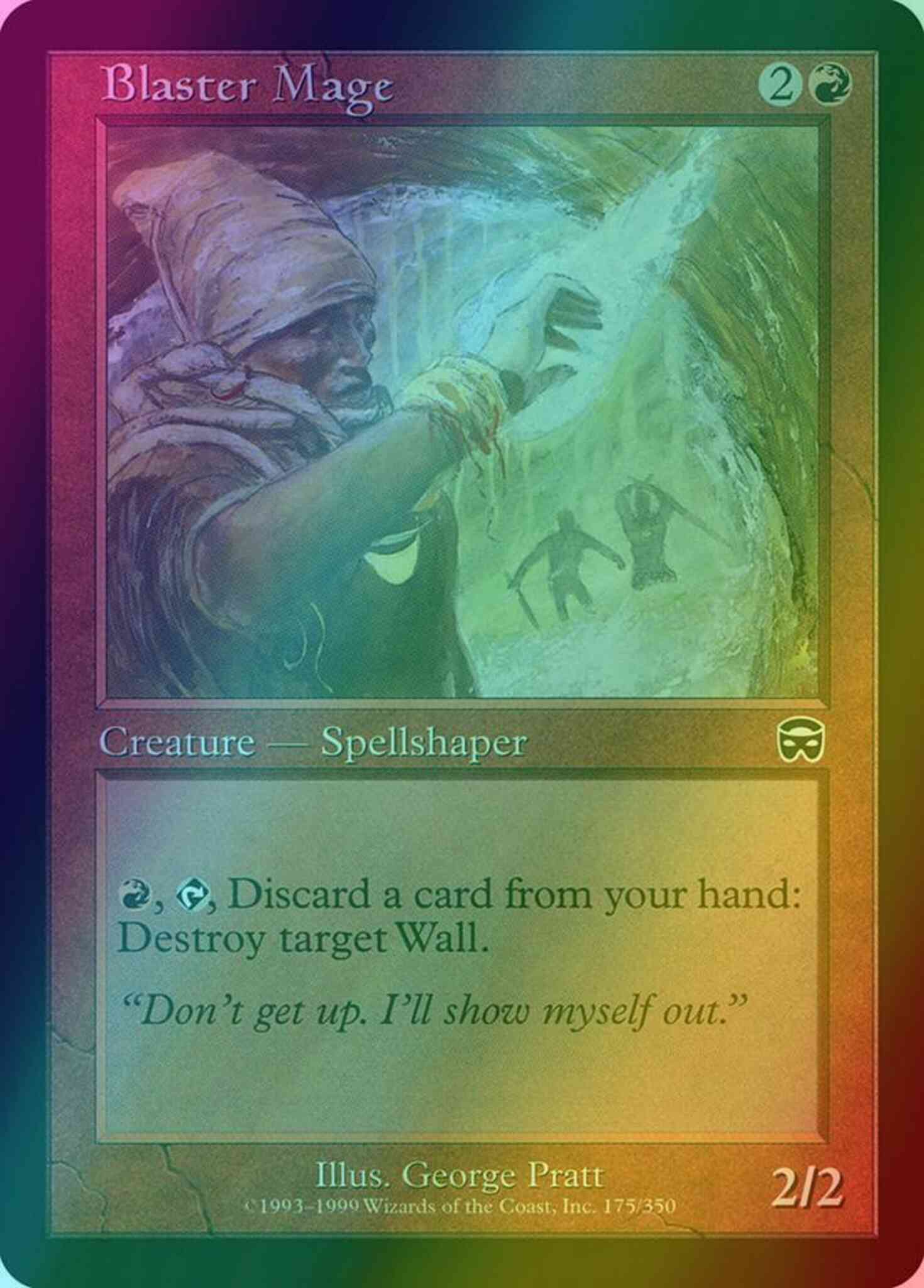 Blaster Mage [175] [Mercadian Masques] [Foil]