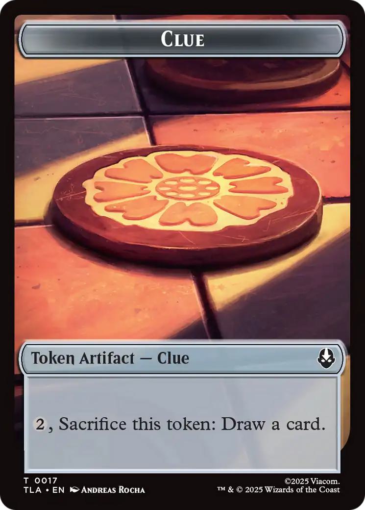 Ally Token (06) // Clue Token (17) [Avatar: The Last Airbender: Tokens] [Non-Foil]
