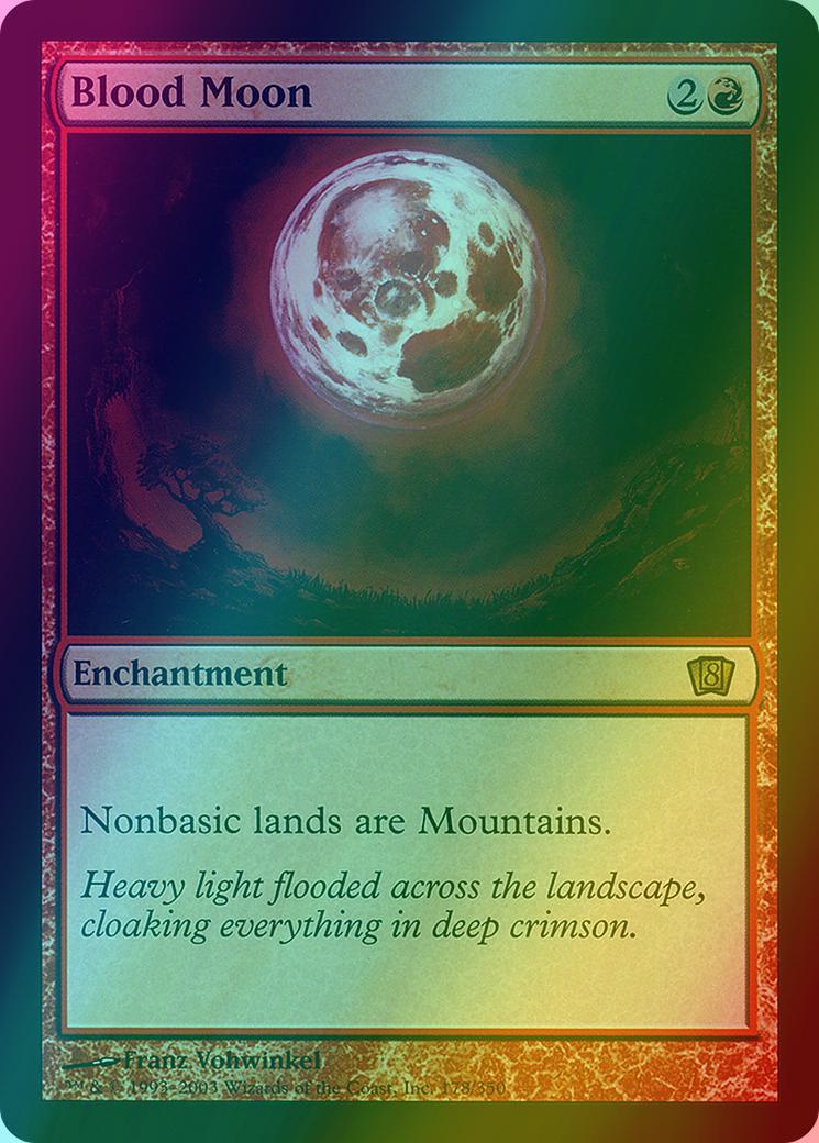 Blood Moon [178x] [Eighth Edition] [Foil]