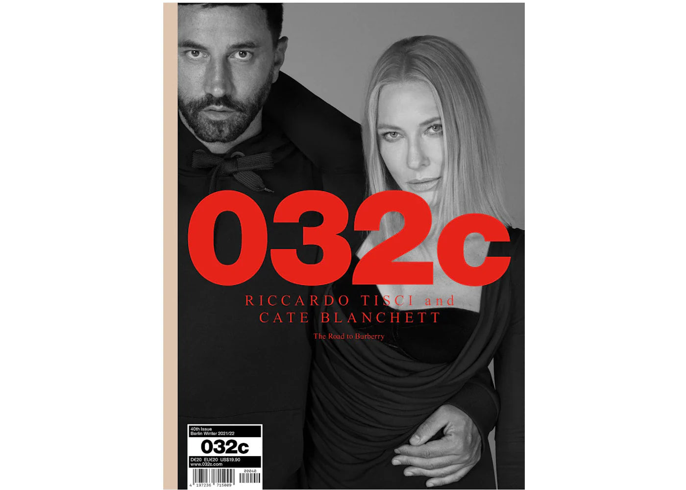 032c Riccardo Tisci and Cate Blanchett Cover with Kanye West Ye Booklet Magazine