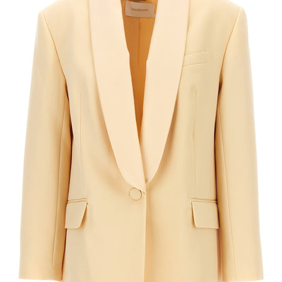 Zimmermann Illustration Shawl Tux Jacket Blazer