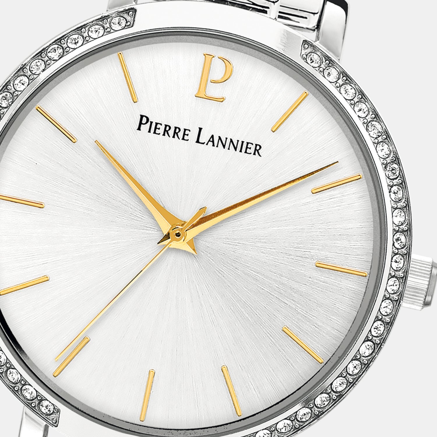 Chouquette Women Quartz Silver Dial Analog Stainless Steel Watch 036P621