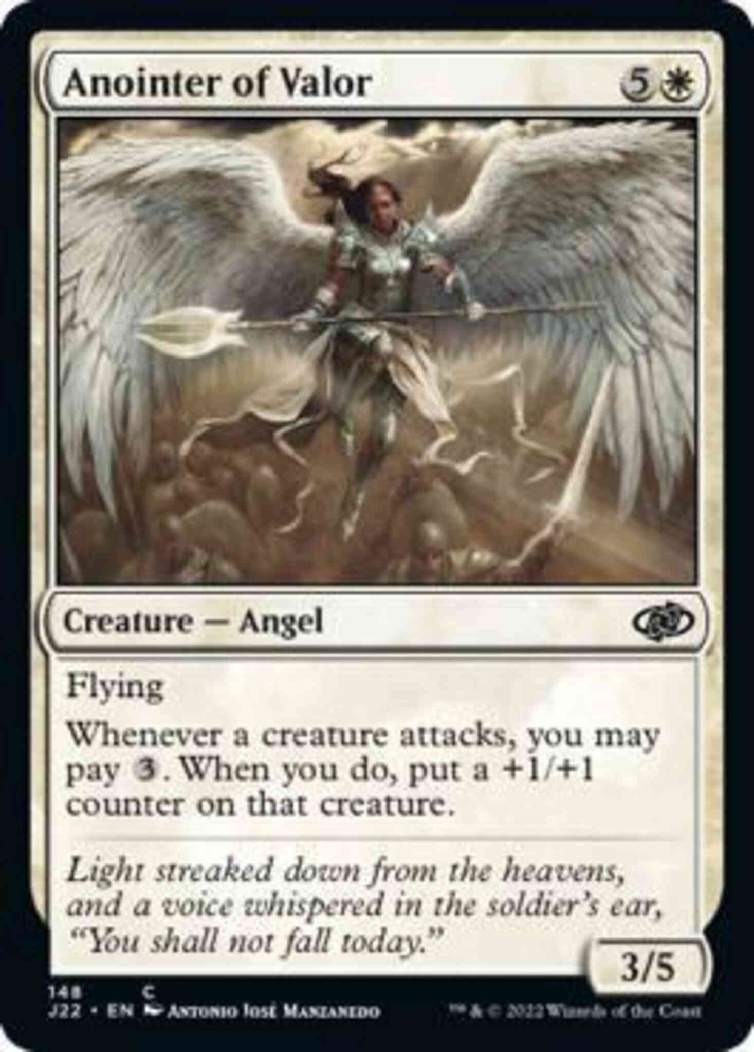 Anointer of Valor [148] [Jumpstart 2022] [Non-Foil]