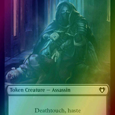 Assassin Token (14) // Servo Token (45) [Commander Masters: Tokens] [Foil]