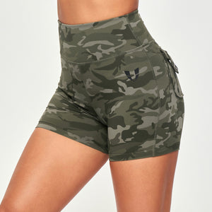 Cargo Short Shorts - Camo