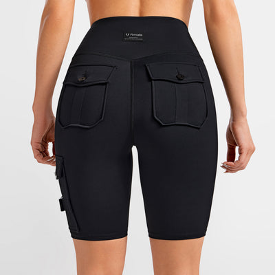 Active Cargo Shorts - Black