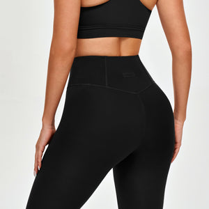 High Waisted Workout Leggings - Black