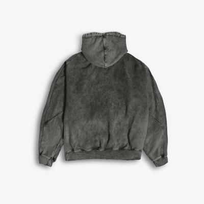 Superkicks | SIGNATURE FADE HOODIE { GREY OMBRE