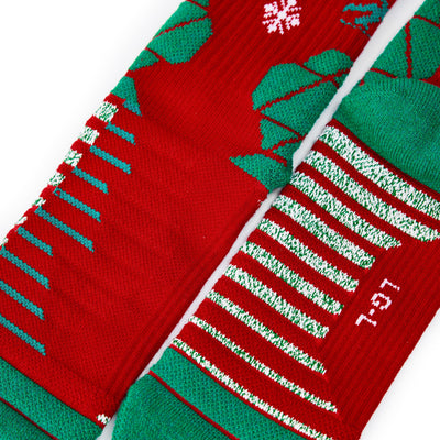Firm abs Christmas Stockings - Red