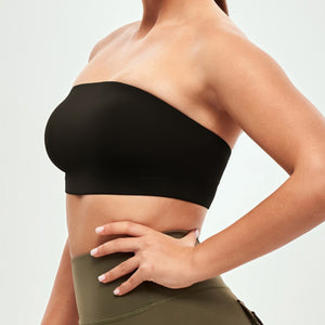 Strapless Sports Bra - Black