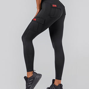 Solo Cargo Leggings - Black