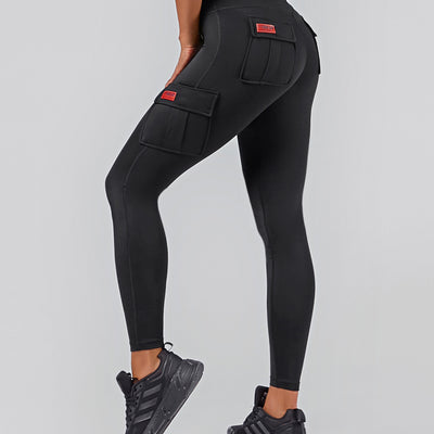 Solo Cargo Leggings - Black