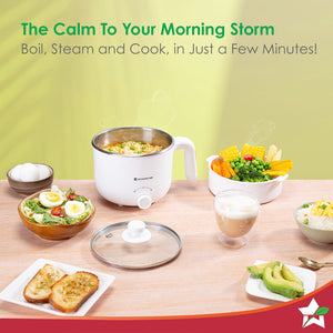 Luxe Multi Cook Kettle | Dual Power Modes | Quick Boiling by blacktree