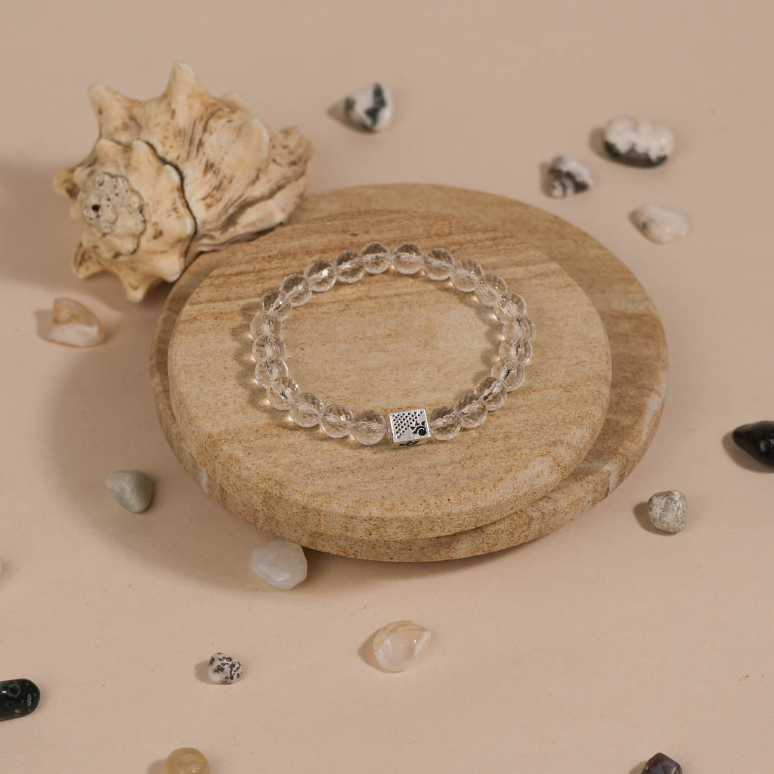 Spatik Diamond Cut Beads Bracelet