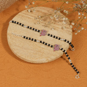 black beads and koala silver nazariya for kids