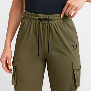 Cargo Pocket Joggers - Rock Gray Green