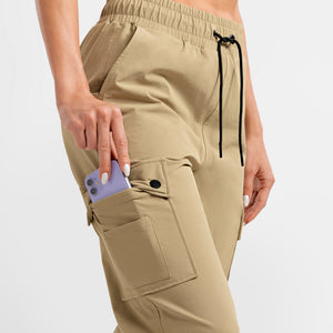 Cargo Pocket Moto leggings - Khaki