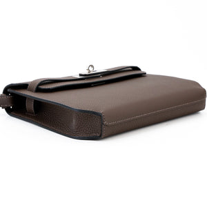 HERMÈS Kelly depeches 25 Ecorce (4C) Togo Palladium hardware