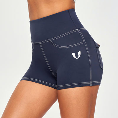 Cargo Short Shorts - Navy Blue