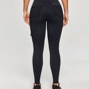 Lightweight Utility Cargo Pants - Black