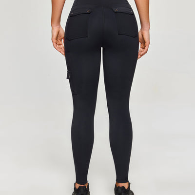 Lightweight Utility Cargo Pants - Black