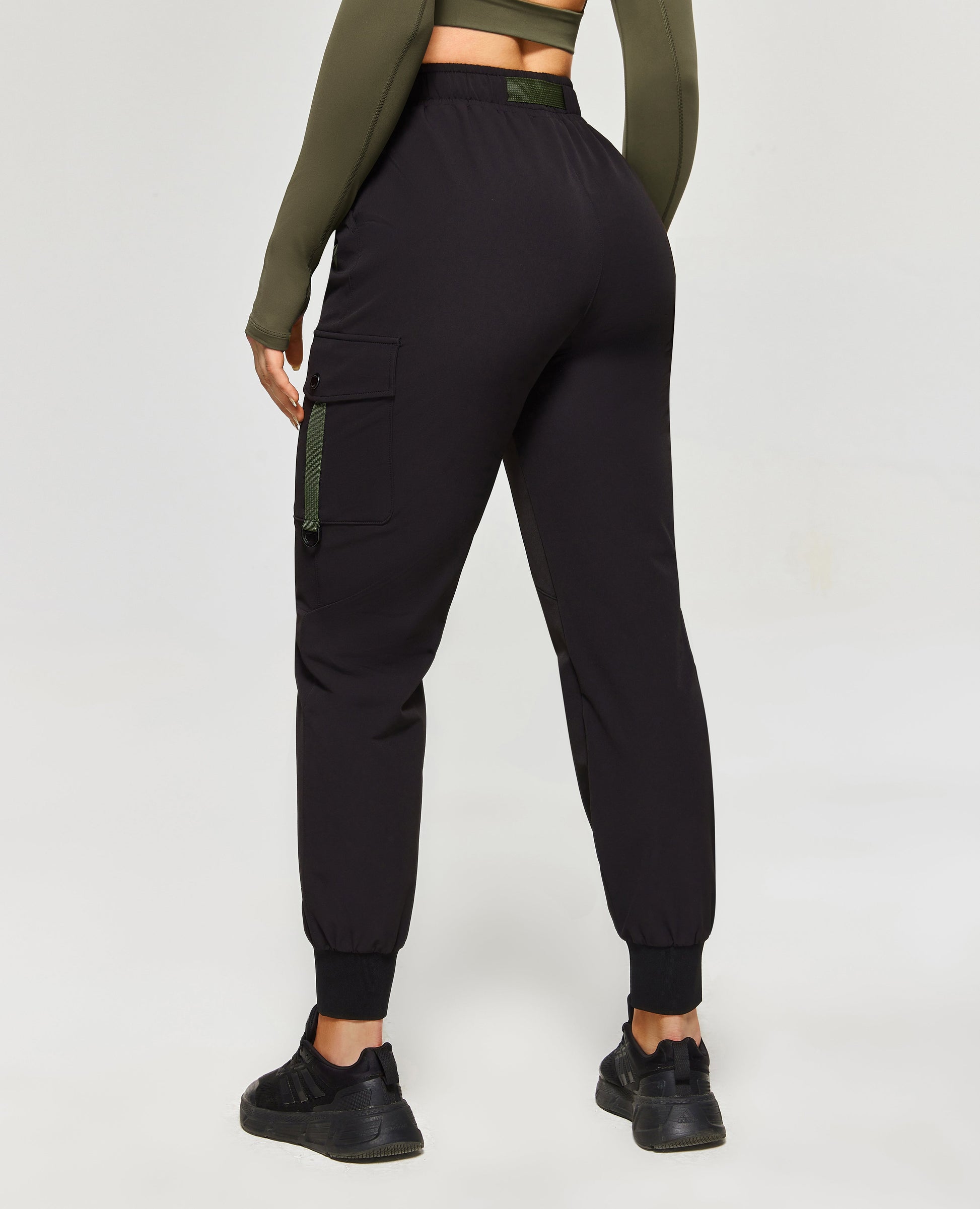 Moto Active Ankle Pants - Black