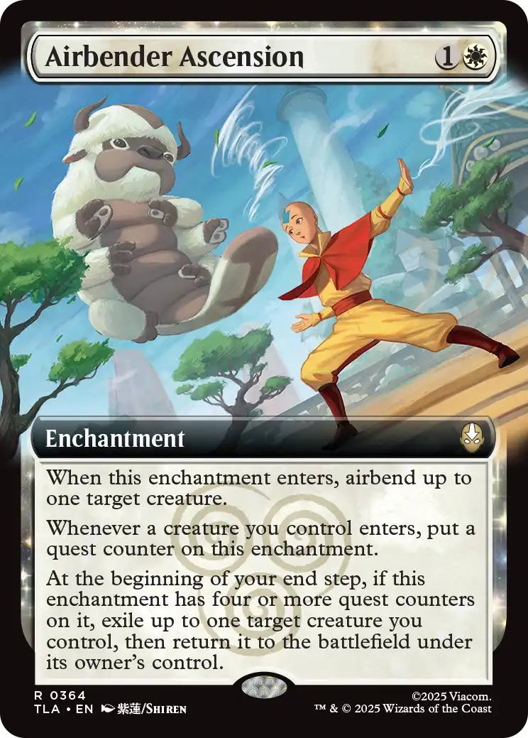 Airbender Ascension [364] [Extended Art] [Avatar: The Last Airbender] [Non-Foil]