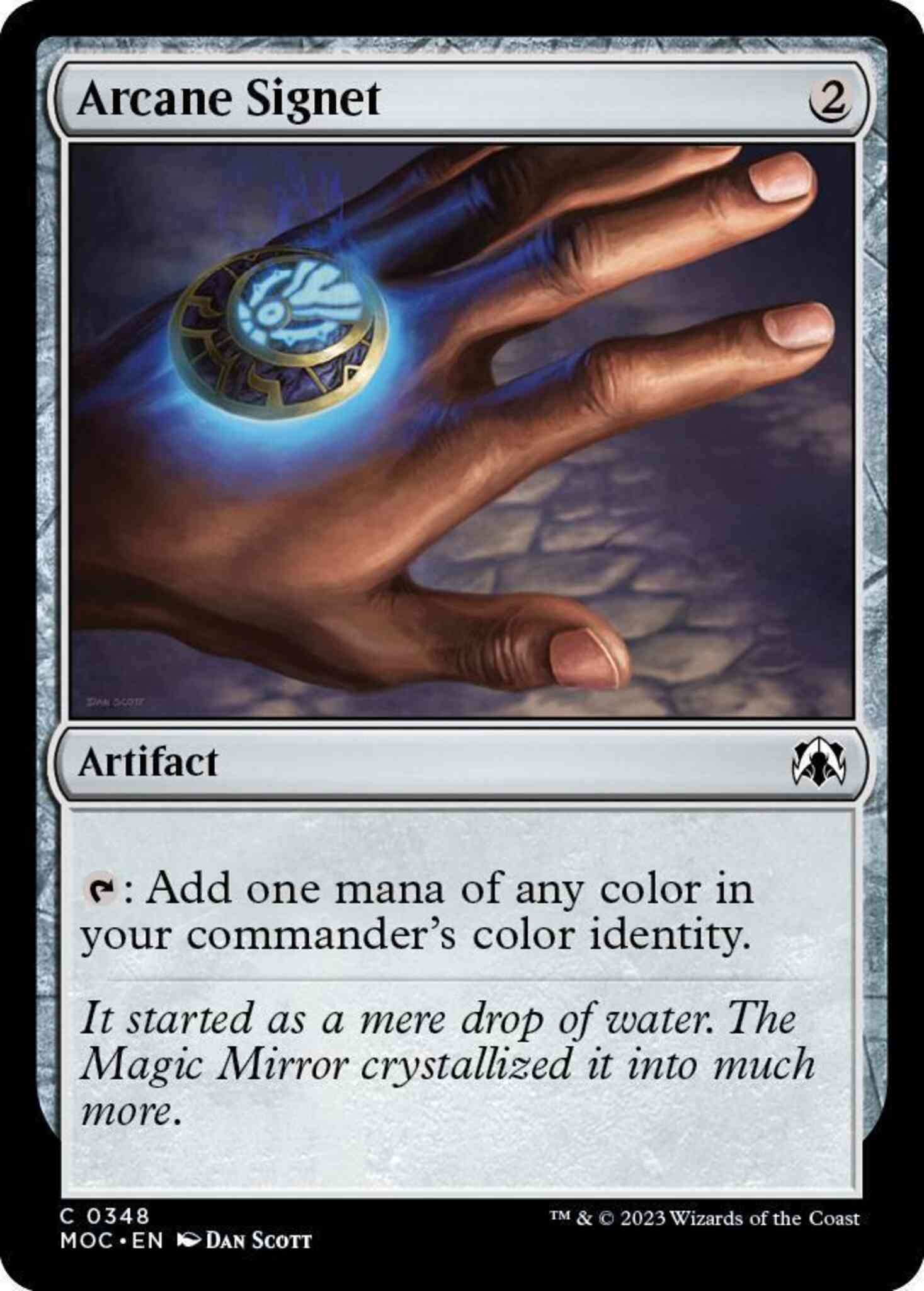 Arcane Signet [348] [March of the Machine: Commander] [Non-Foil]