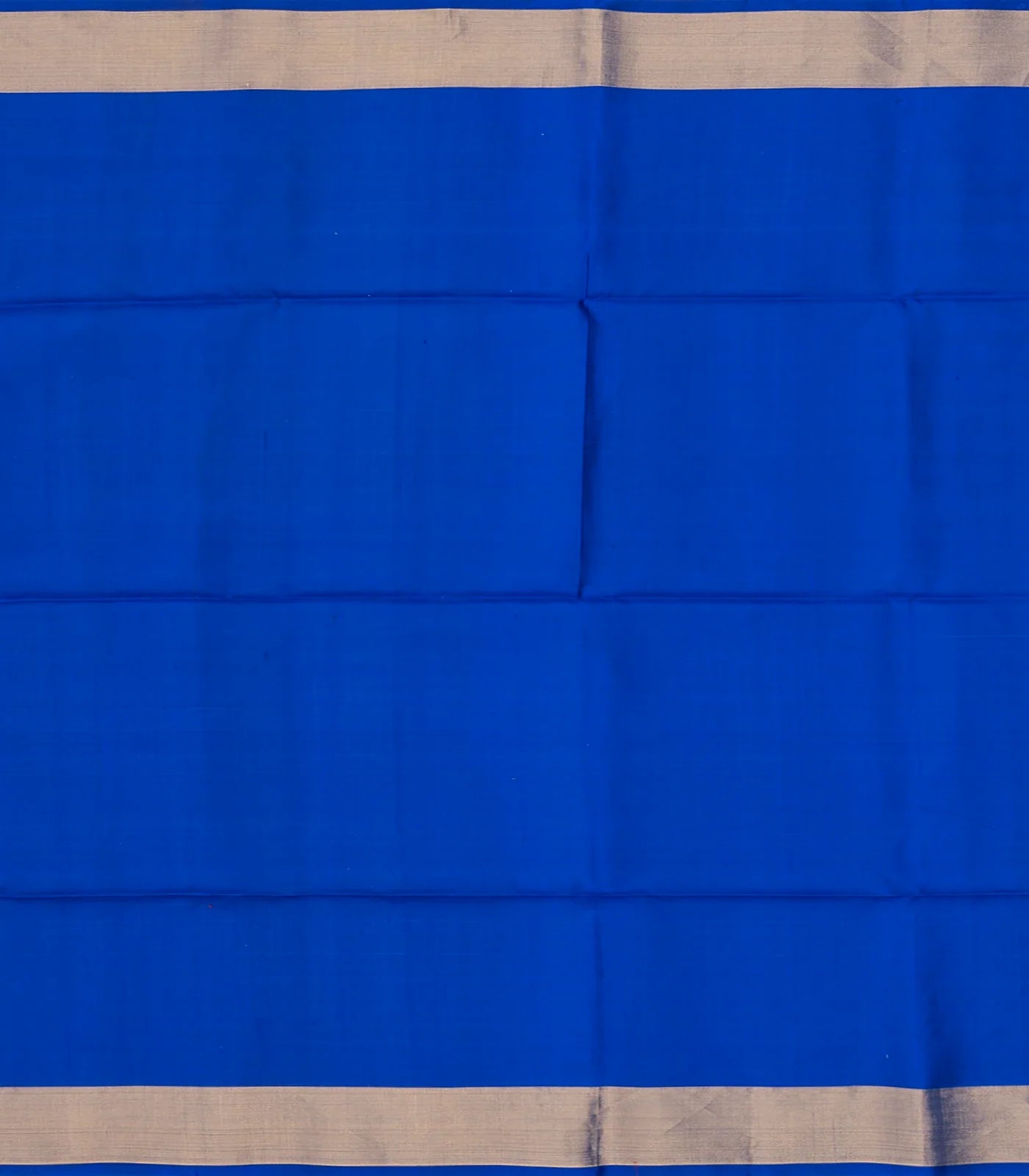 Pink Handloom Soft Silk Saree With Floral Buttas & Blue Pallu