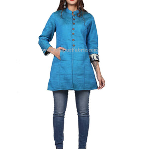 Women Firozi Jacket