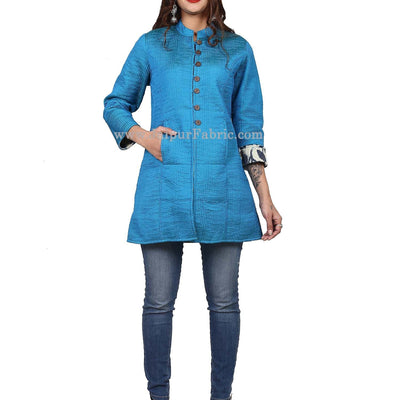 Women Firozi Jacket